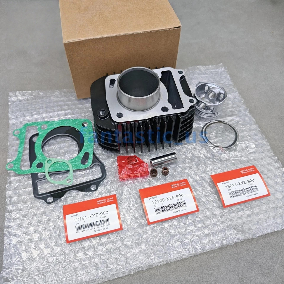 OEM Engine Cylinder Top End Rebuild Kit W/Cover Gasket for Honda Grom 125 14-21