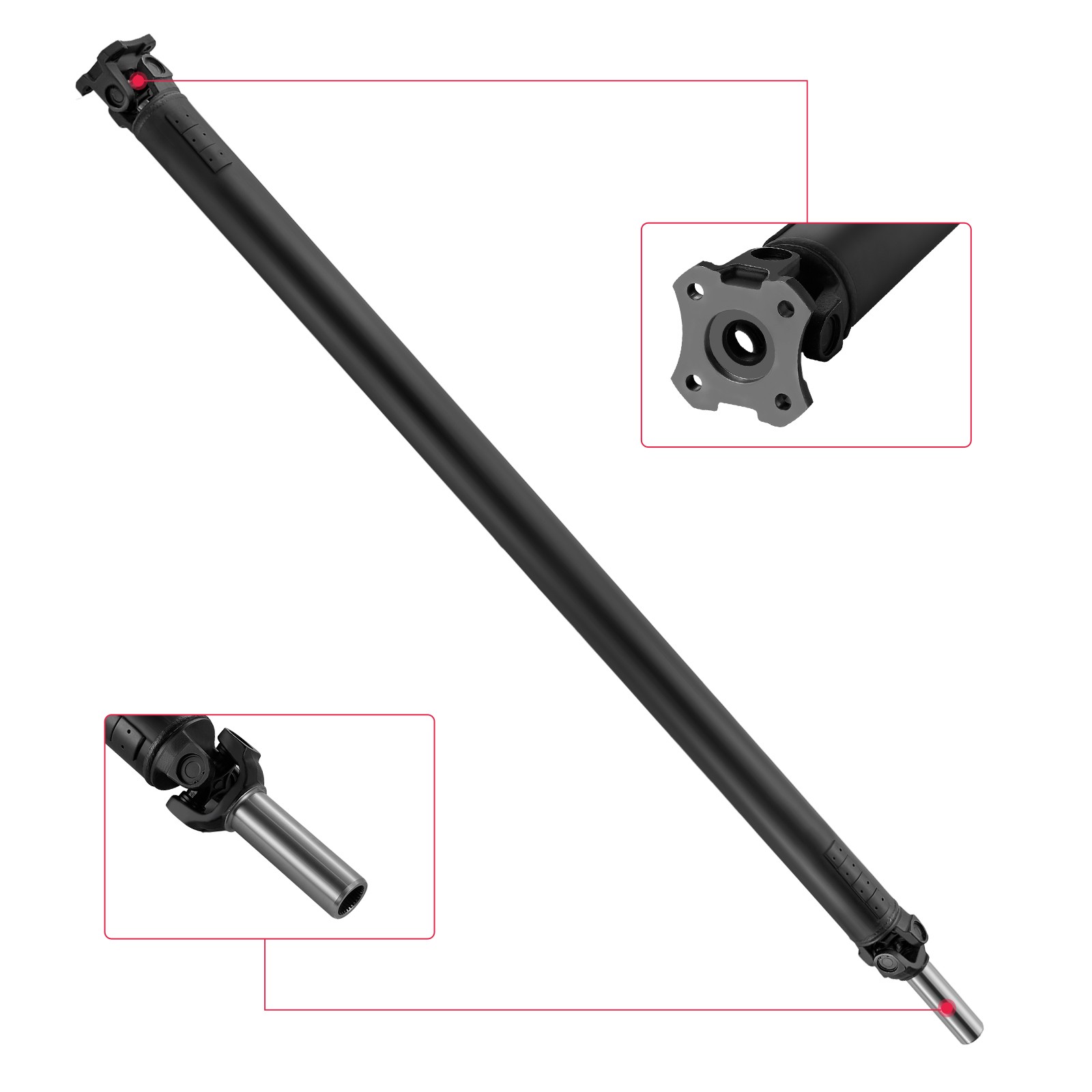Brand New Drive Shaft Assembly for Dodge Ram 1500 2002-2008 4WD Rear 52105918AA