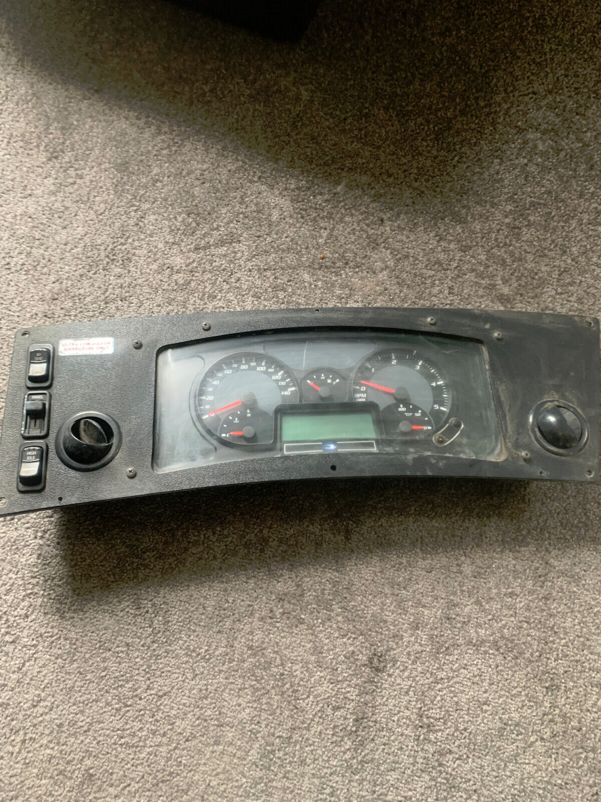 Blue Bird Instrument Cluster - Used P/N 112741-C With Dash Pannel 