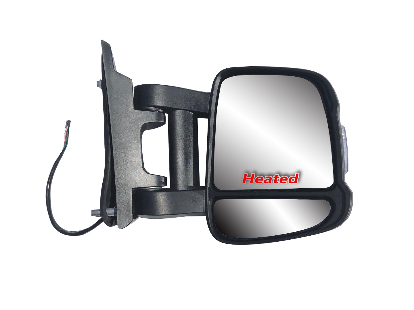 Passenger Right Side Power Heated Long Arm Mirror For Ram Promaster 2010-2023