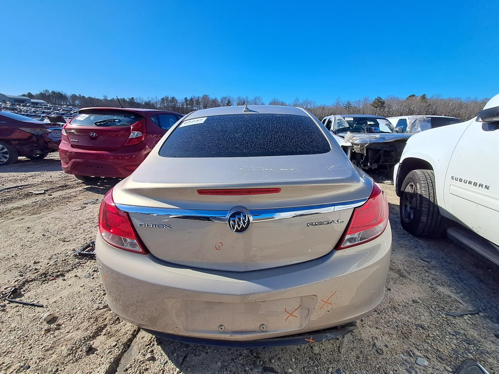 Used Deck Lid fits: 2012 Buick Regal  Grade A