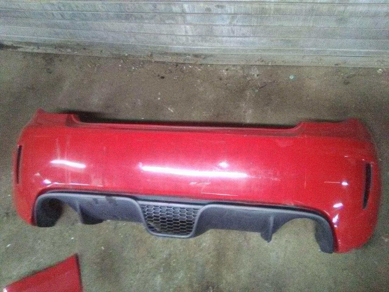 12-17 Fiat 500 2 Door Rear Bumper Cover Abarth Without Park Assist 12-17 Fiat 500 2 Door Rear Bumper Cover Abarth Without Park Assist