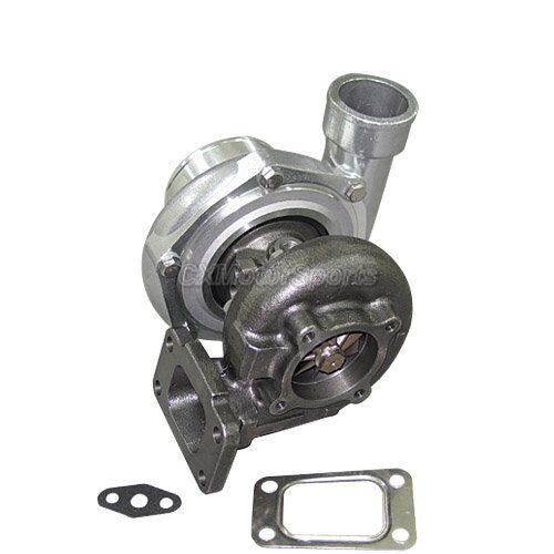 CXRacing GT35 Turbo Charger T3 Oil & Water Cooled 4 Bolt .70 A/R 500+ HP