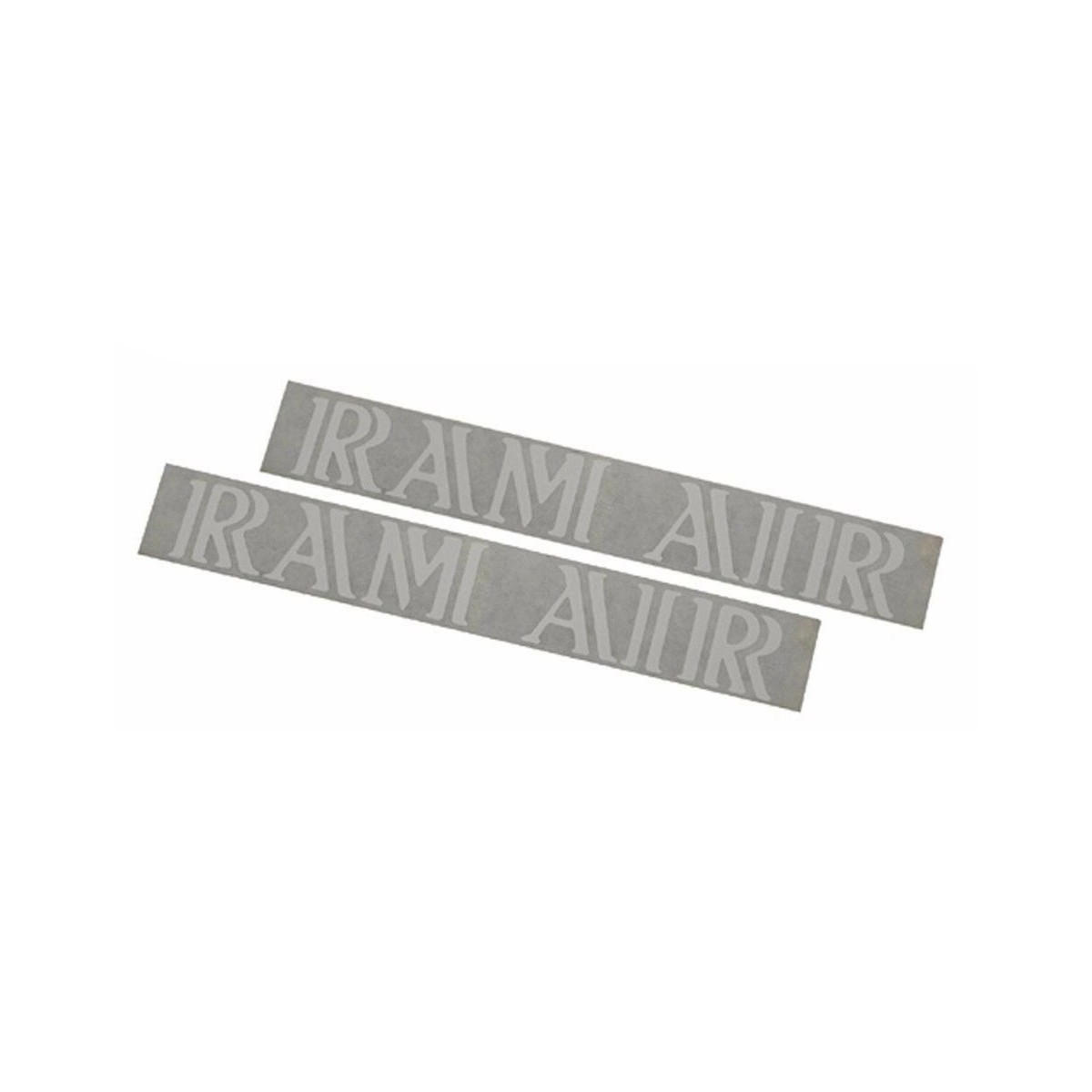1968-70 Pontiac GTO Judge Ram Air III 3 Three Hood Scoop Decal WHITE 2pc Pair