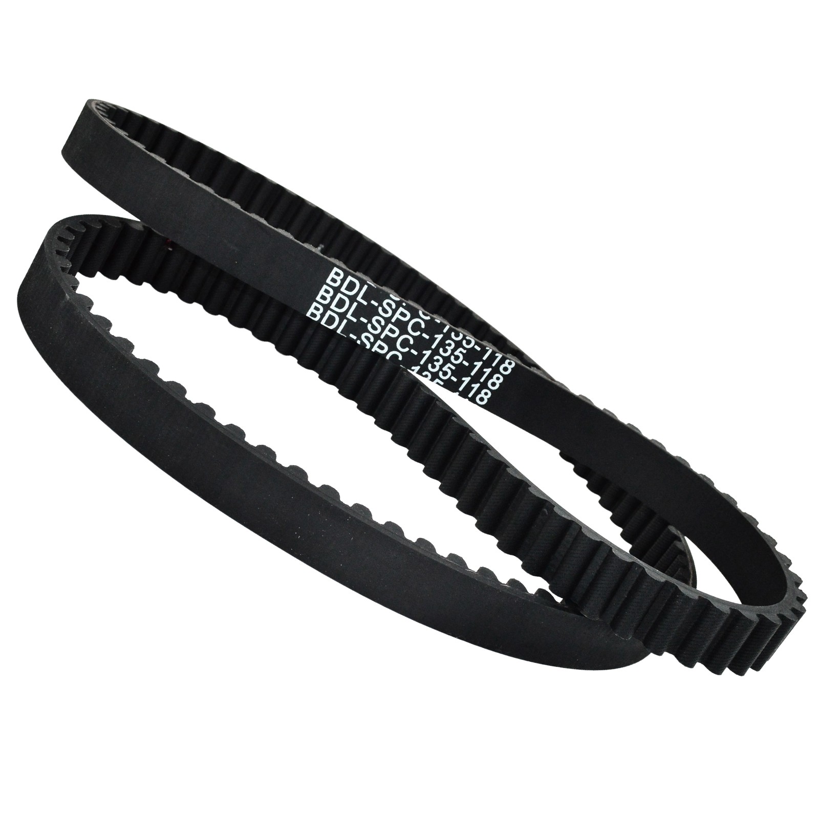 NEW  SPC-135-118 Rear Drive Belt 135 Tooth 1-1/8