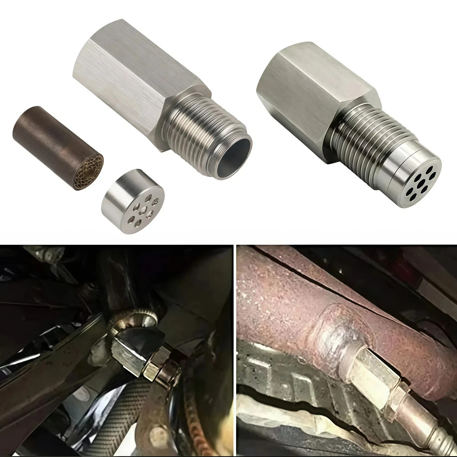 2 PCSMini catalizador sensor 