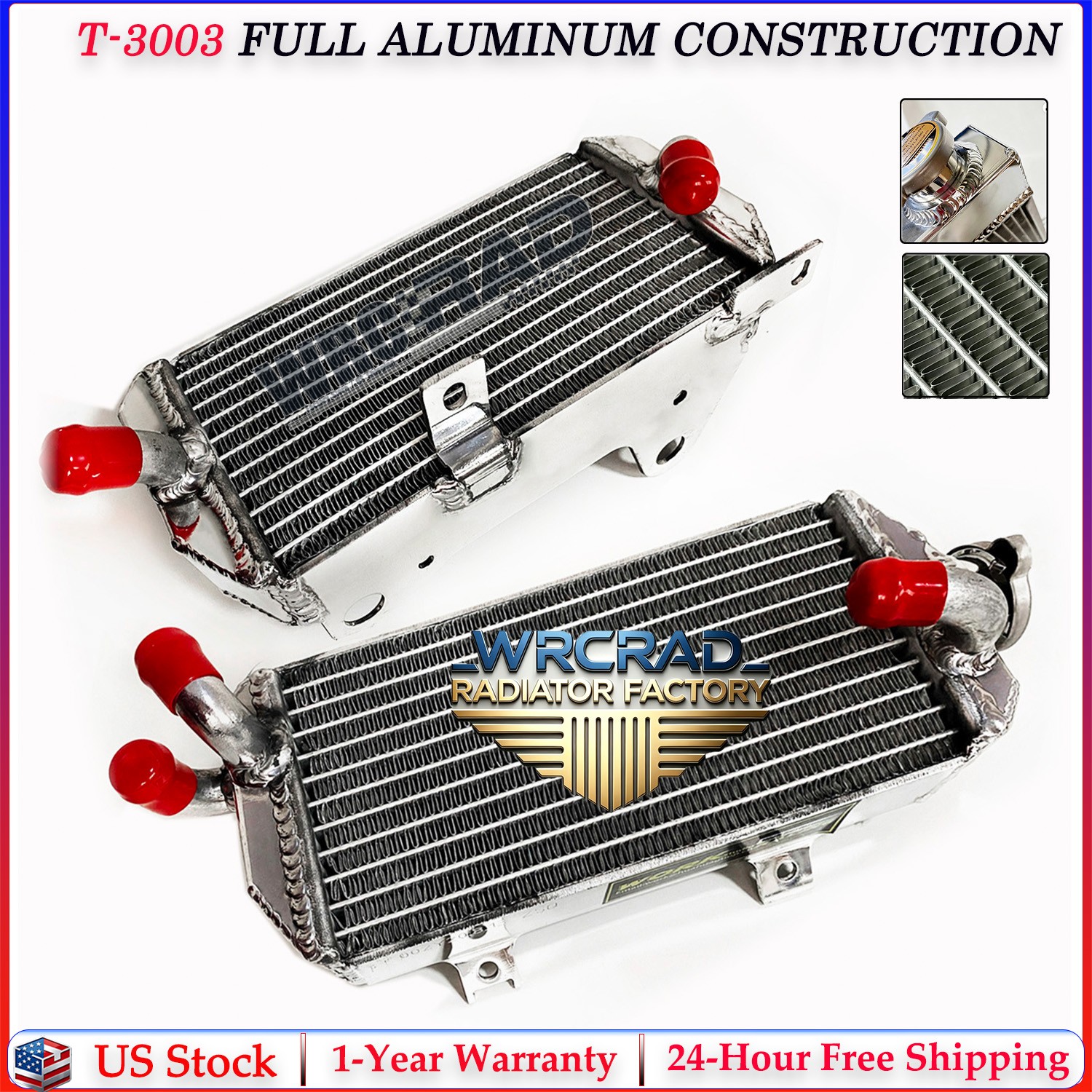 Oversize All Aluminum Radiator fit Honda CRF450R CRF450 CRF 450R 2013 2014 13 14