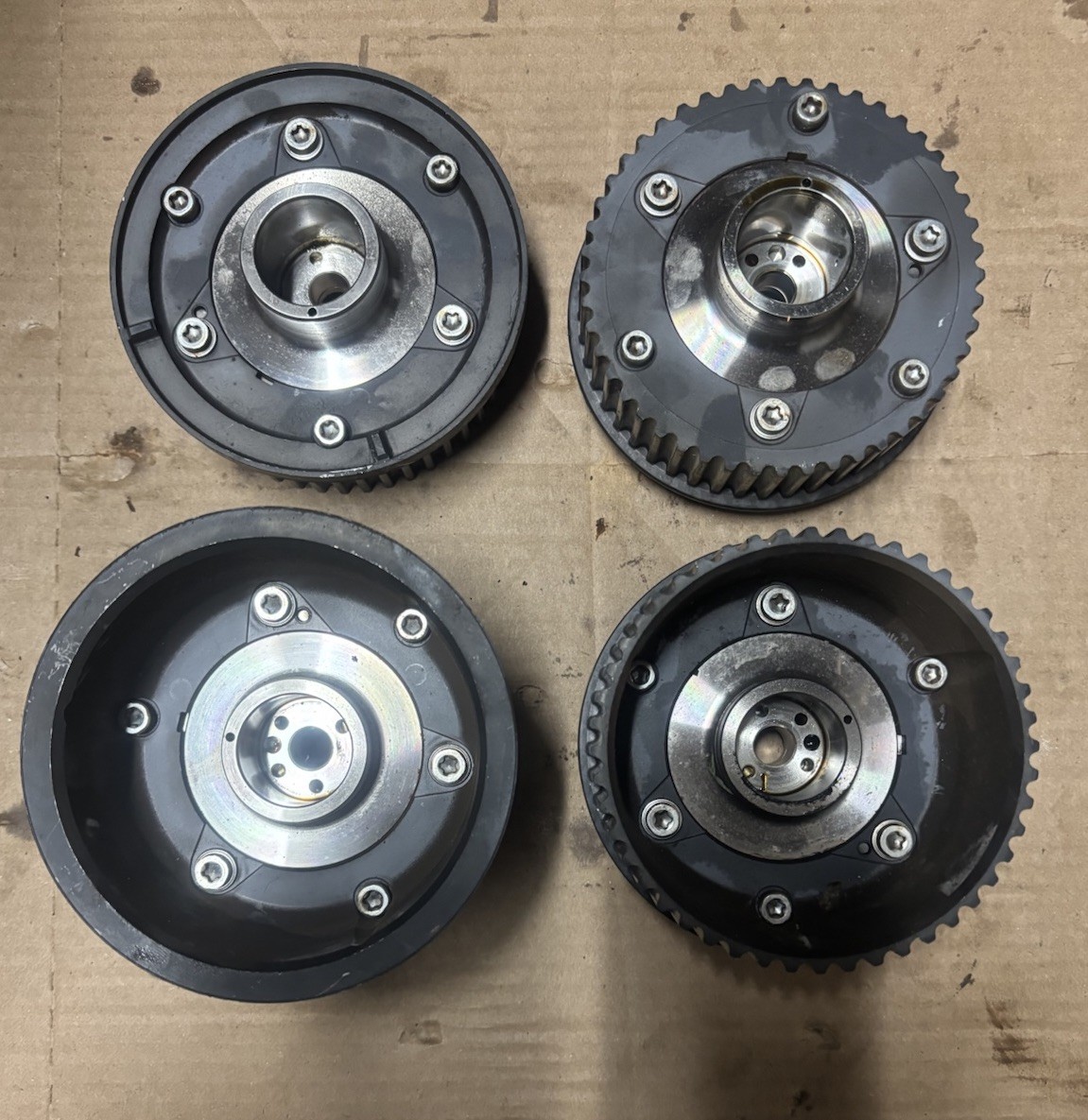 2008-2021 SUBARU WRX STI DUAL AVCS CAM GEAR SPROCKETS SET INTAKE / EXHAUST OEM 2008-2021 SUBARU WRX STI DUAL AVCS CAM GEAR SPROCKETS SET INTAKE / EXHAUST OEM