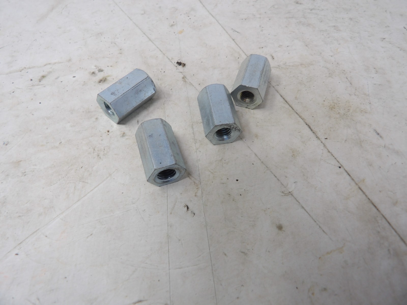 Set of 4 New NOS Hodaka Cylinder Head Nuts 902503 Models 90,92,92B,93, 93B,96,82