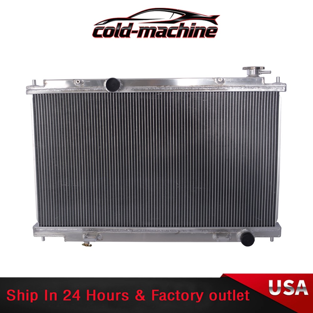 2Rows All Aluminum Performance Radiator For 2004-2008 Nissan Maxima 3.5L Manual