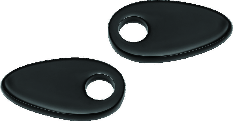 Kuryakyn Fender Strut Cover Plates Gloss Black Kuryakyn Fender Strut Cover Plates Gloss Black