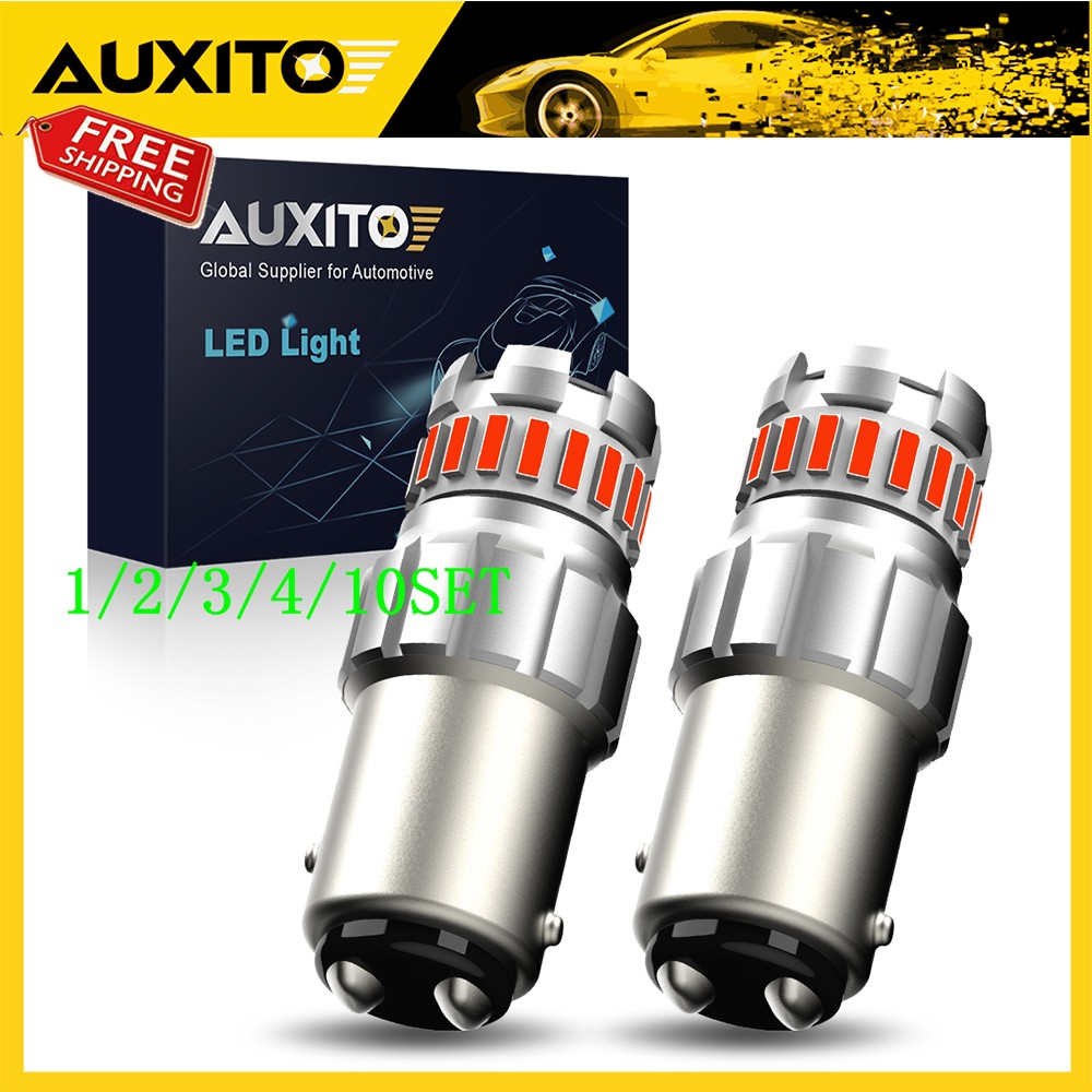 1157 2057 BAY15D 2357 LED Bulbs Red Tail Stop Brake Turn Signal Light 1~10Set 1157 2057 BAY15D 2357 LED Bulbs Red Tail Stop Brake Turn Signal Light 1~10Set