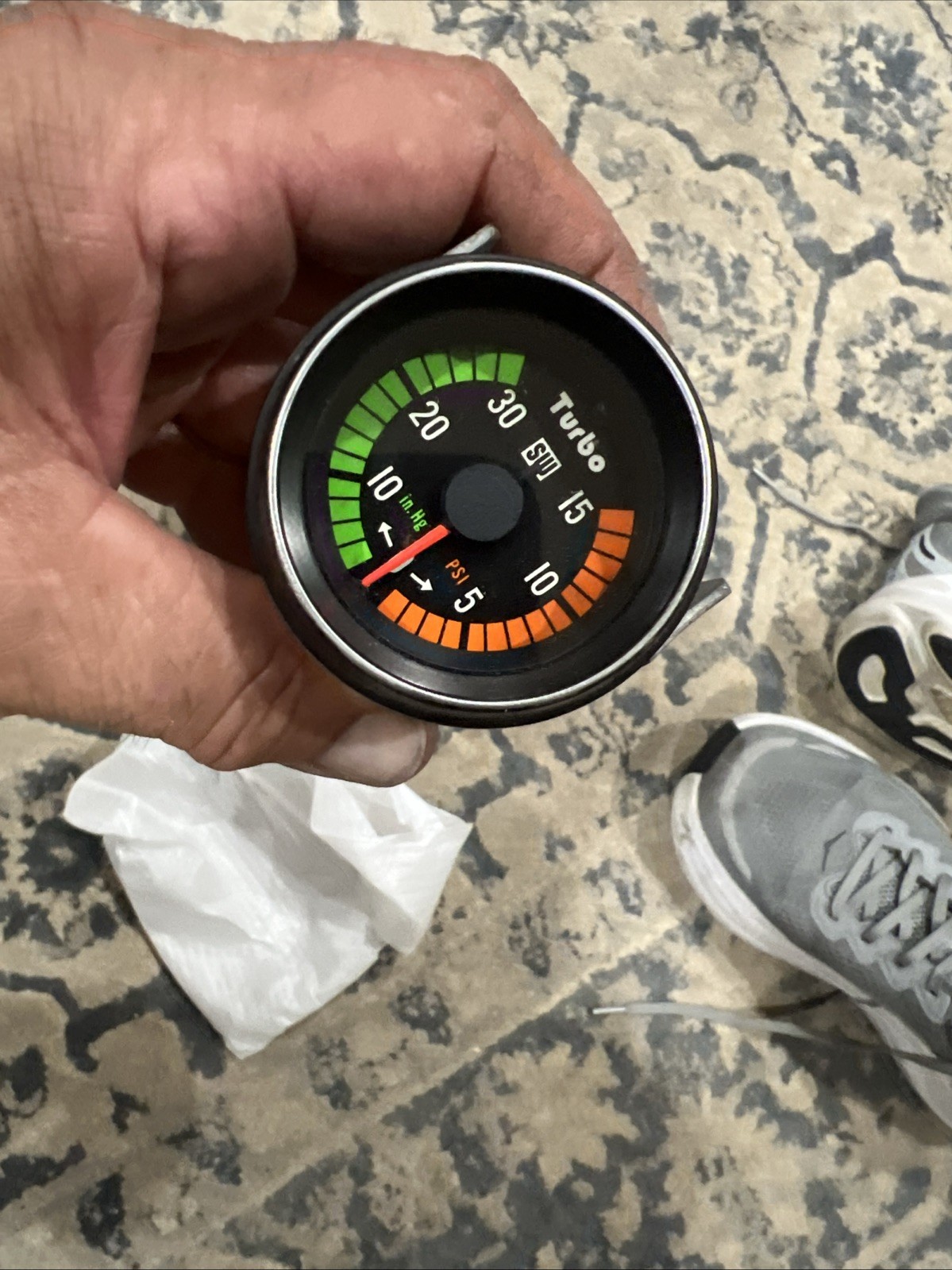 Vintage Stewart Warner 1987 Buick Grand National GNX Turbo Gauge OEM Vintage Stewart Warner 1987 Buick Grand National GNX Turbo Gauge OEM