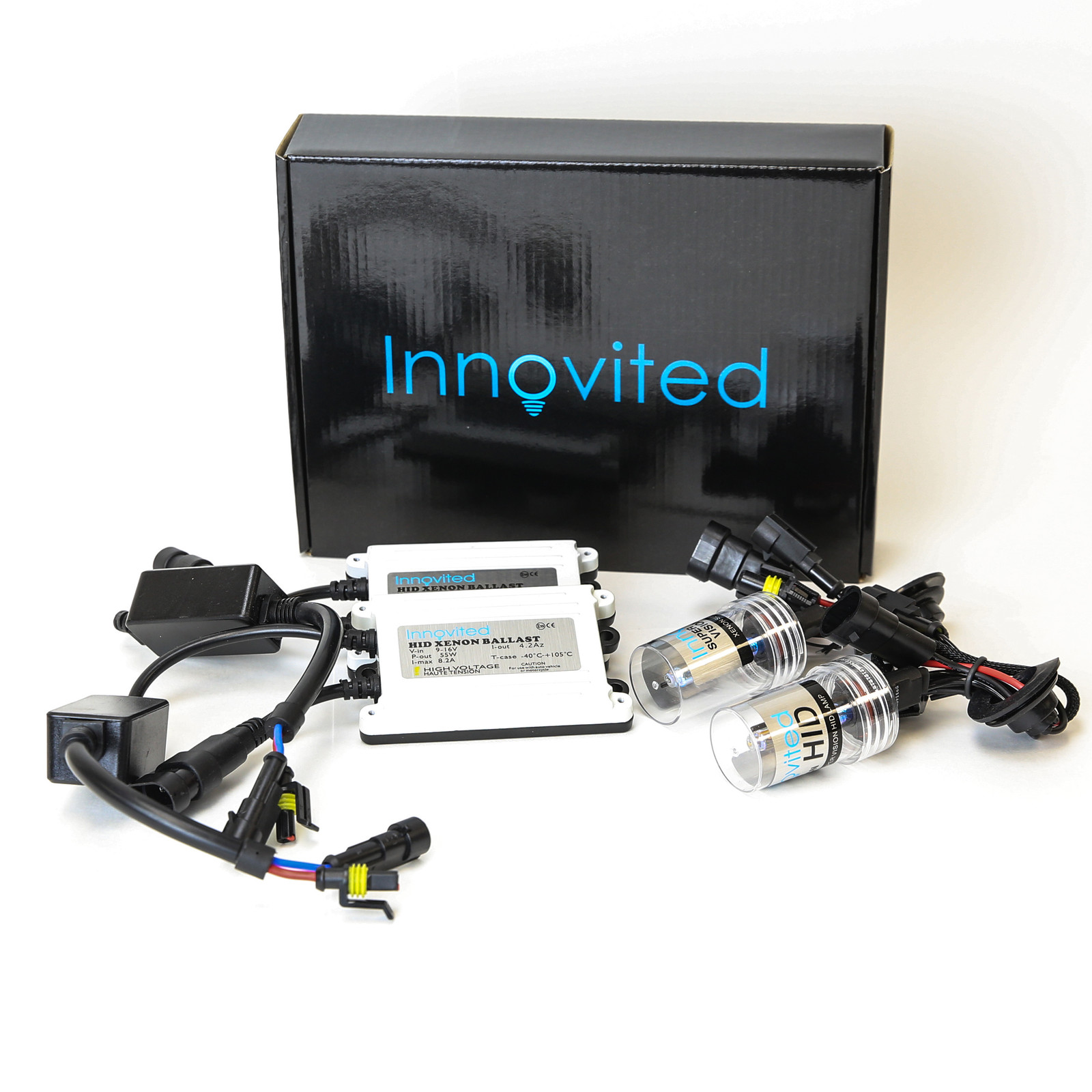 Innovited AC 55W HID Kit H1 H3 H4 H7 H8 H11 9004 9005 9006 9007 D2S D2R 6000K