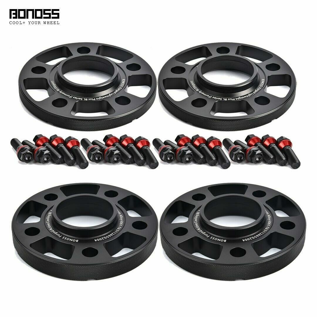 4x 15mm+20mm BONOSS Hubcentric Wheel Spacers for BMW 5 Series G30 530e,530i,540i