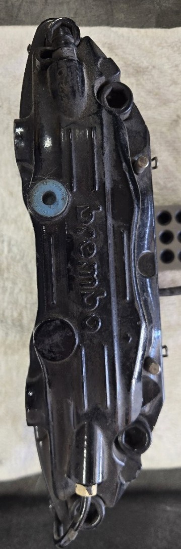 2004-2014 LAMBORGHINI GALLARDO OEM REAR LEFT BLACK BRAKE CALIPER 2004-2014 LAMBORGHINI GALLARDO OEM REAR LEFT BLACK BRAKE CALIPER