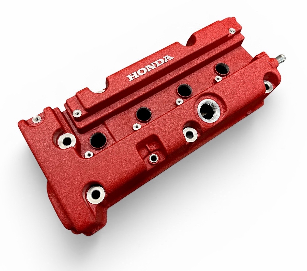 Honda K-SERIES K24 K20 Valve Cover Powder Coated WRINKLE RED Type R Civic RSX