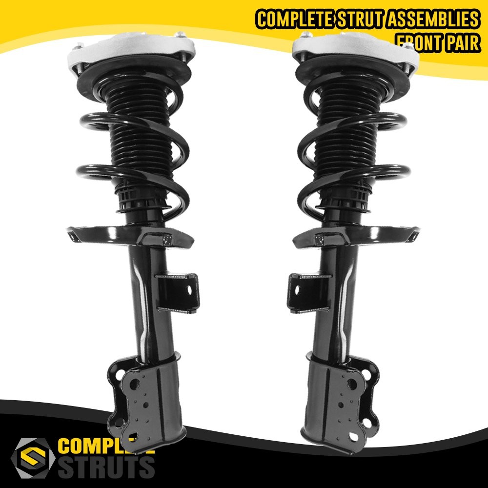 2014-2018 Mercedes CLA250 FWD Front Pair Complete Strut & Coil Spring Assemblies 2014-2018 Mercedes CLA250 FWD Front Pair Complete Strut & Coil Spring Assemblies