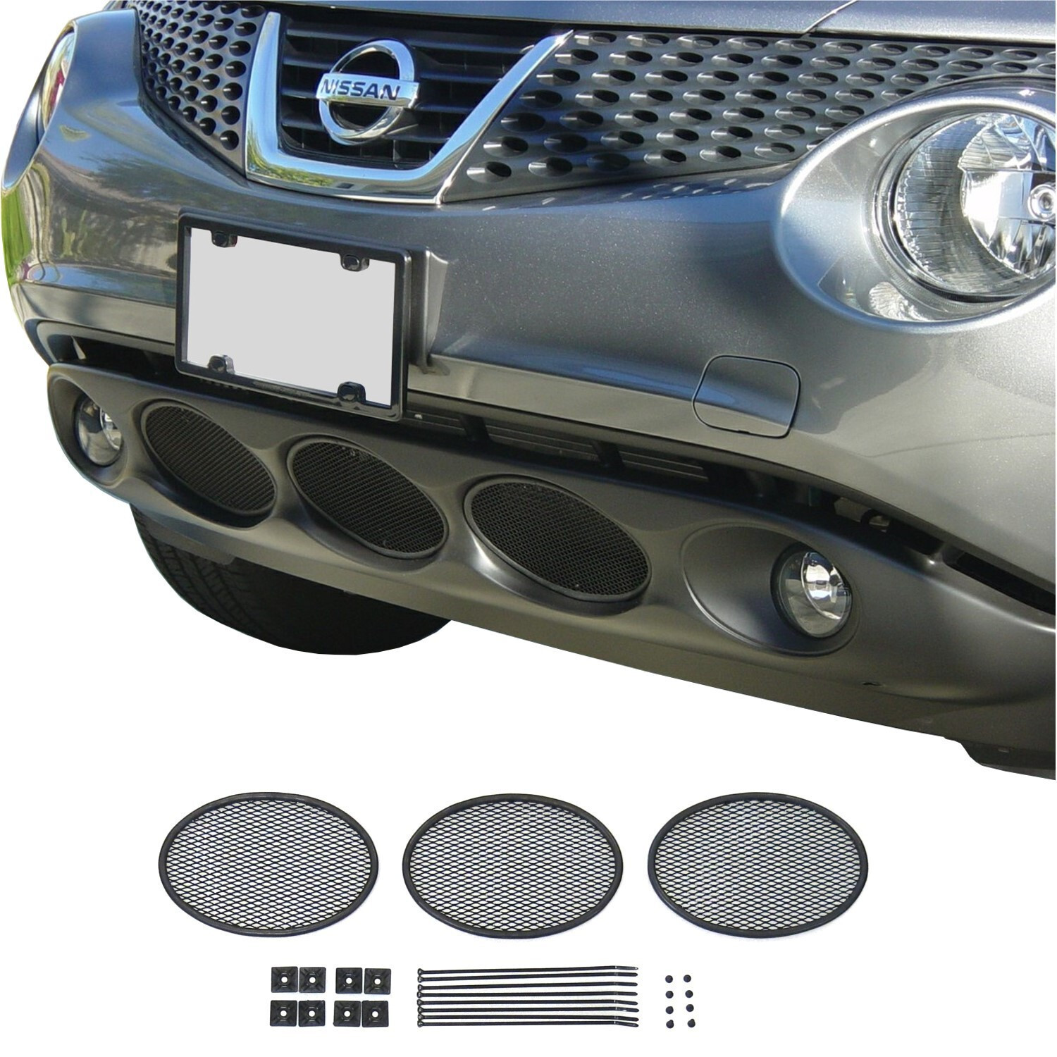 CCG BLACK DIAMOND MESH LOWER GRILL INSERTS FOR 2011 2012 2013 2014 NISSAN JUKE CCG BLACK DIAMOND MESH LOWER GRILL INSERTS FOR 2011 2012 2013 2014 NISSAN JUKE