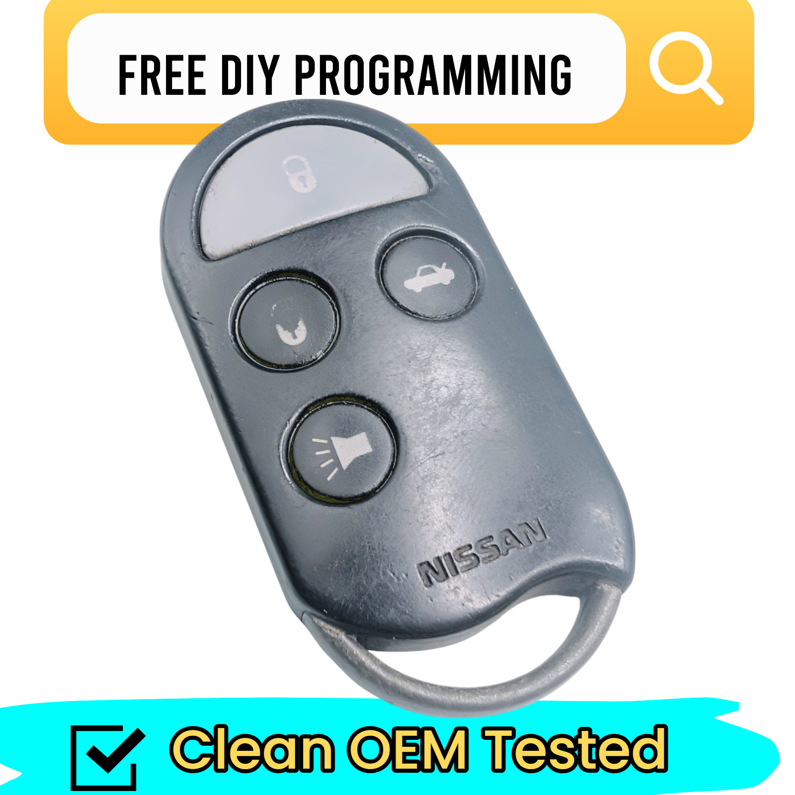 Clean OEM 1993 1994 1995 1996 Nissan 300ZX Remote Key Fob A269ZJ073 700 K922
