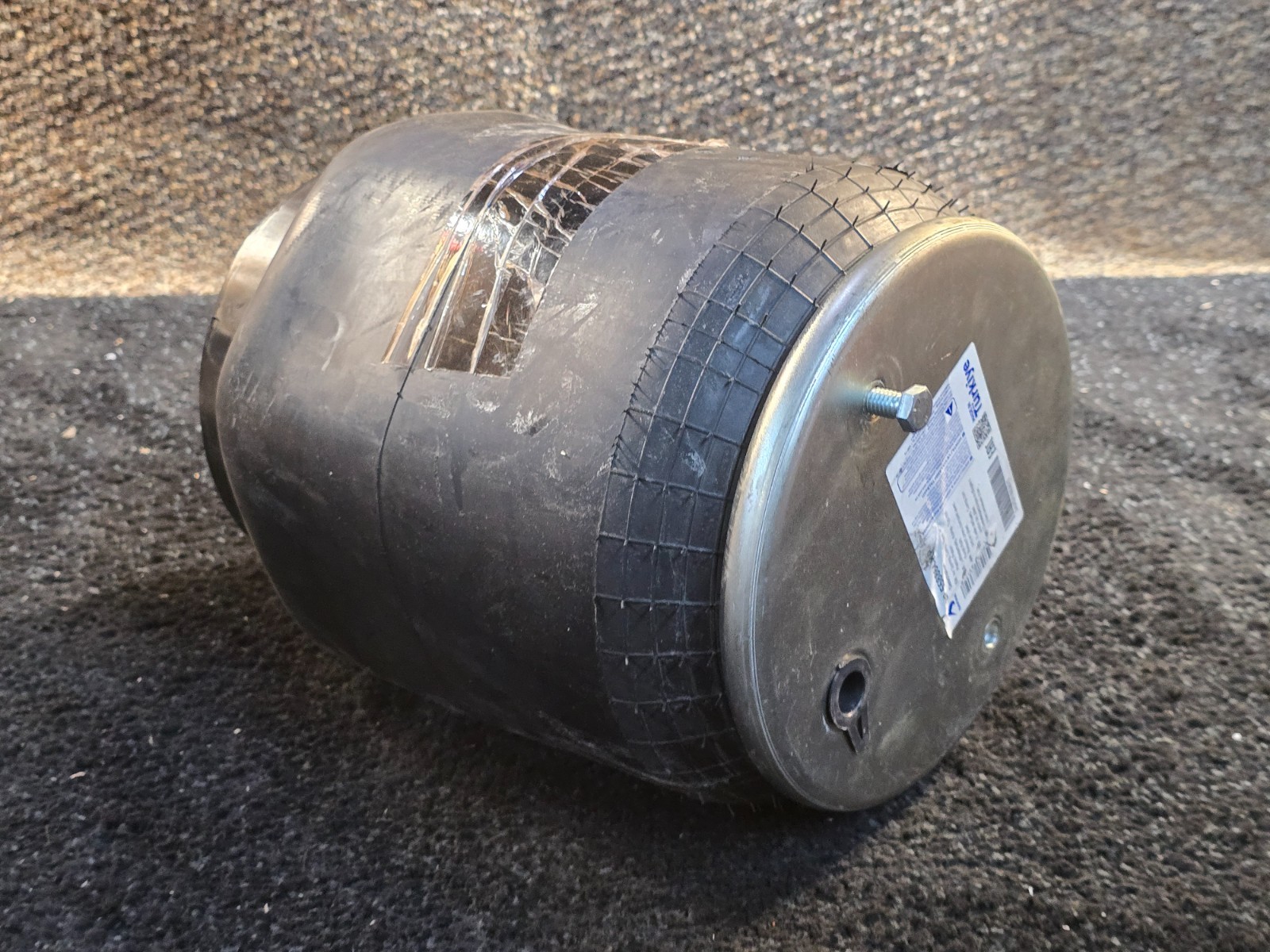 Sampa SP 558864-KP Rolling Lobe Air Spring, Rear Air Suspension for Peterbilt