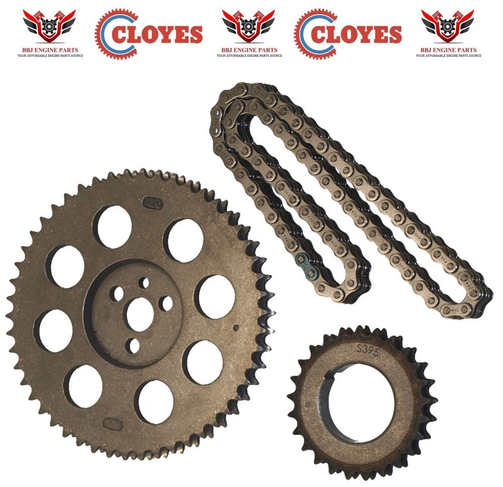 CLOYES Double Row Timing Chain Set for 1965-1995 Chevrolet 454 396 402 427 BBC