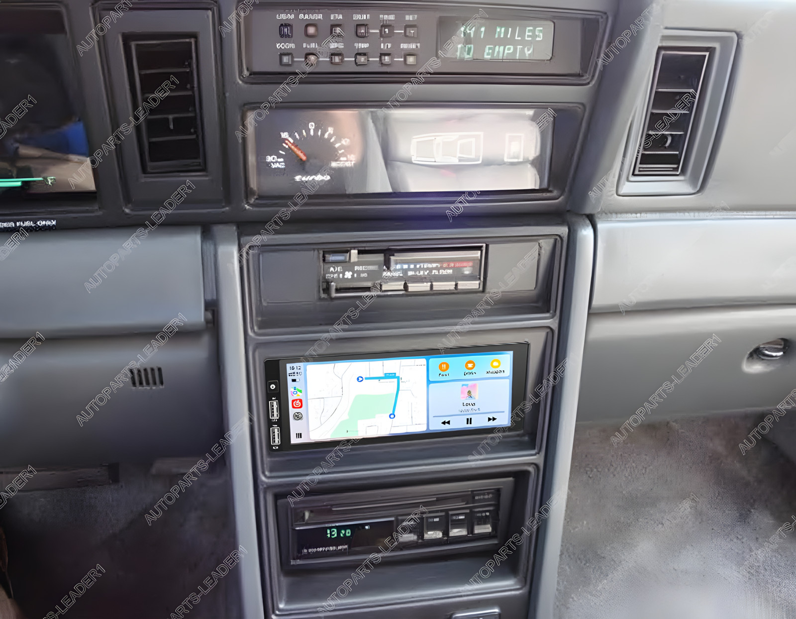 FOR 1984-1989 DODGE DAYTONA CARPLAY ANDROID 15.0 CAR STEREO RADIO WIFI GPS NAVI