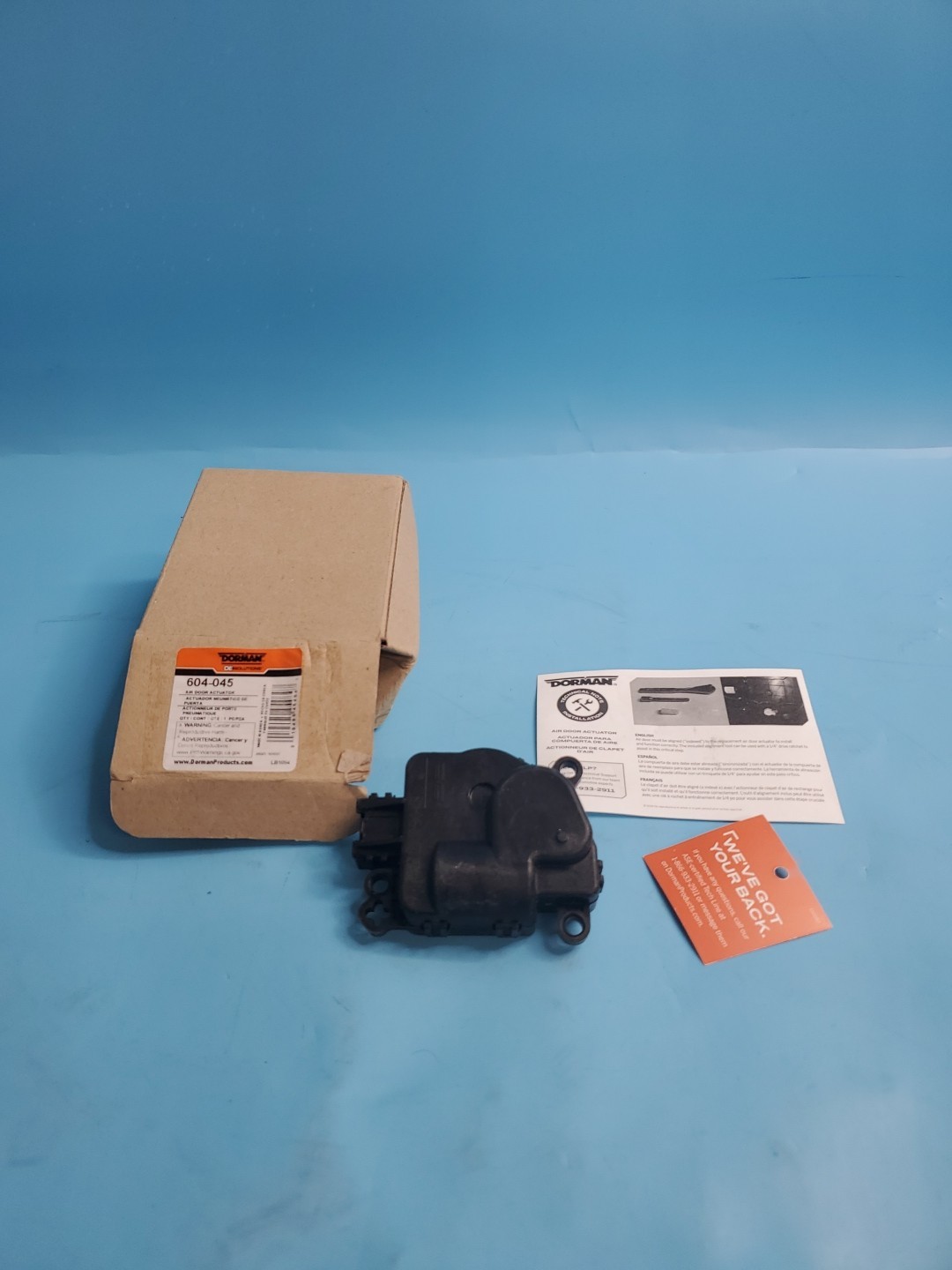 604-045 Dorman HVAC Heater Blend Door Actuator for Peterbilt 579 Kenworth T680