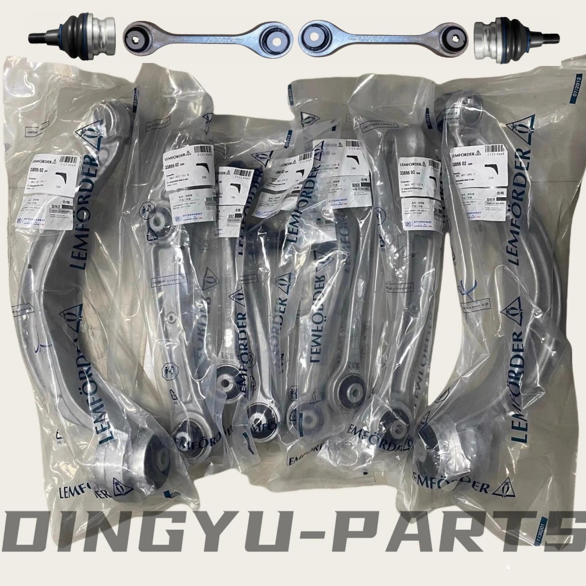 12X OEM Lemforder Front Control Arm Kit for Audi Q5 2018-2024 A6 A7 C8 2019-2025