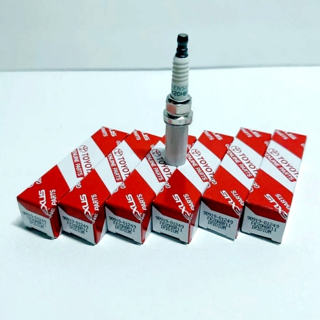 6x OEM 90919-01249 Iridium Spark Plugs FK20HBR11 Denso 3473 for Lexus IS GS LS 6x OEM 90919-01249 Iridium Spark Plugs FK20HBR11 Denso 3473 for Lexus IS GS LS