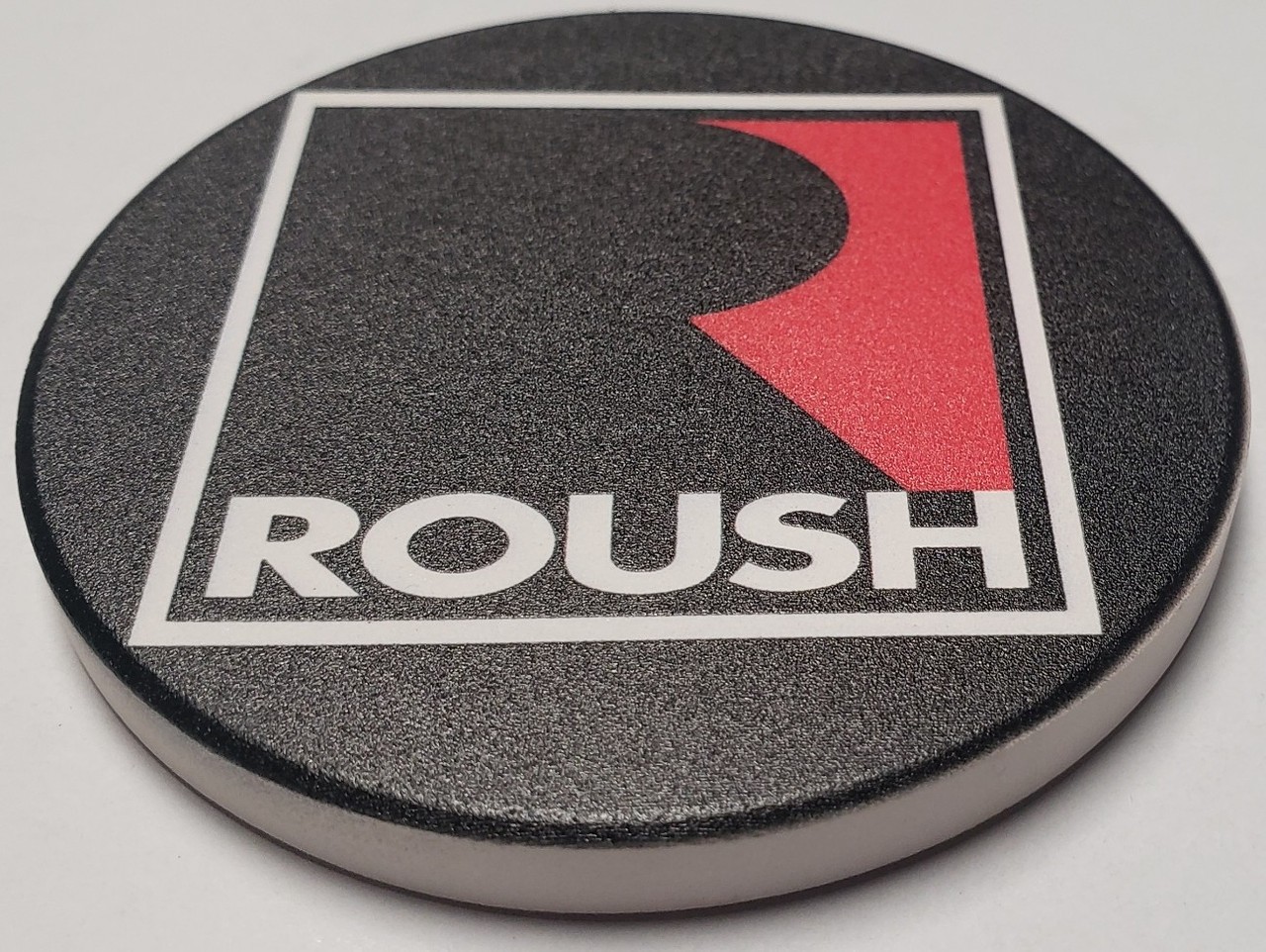 Car Coaster - ROUSH R Logo Cup Holder Insert * Mustang Stage 1 2 3 * Ships FREE