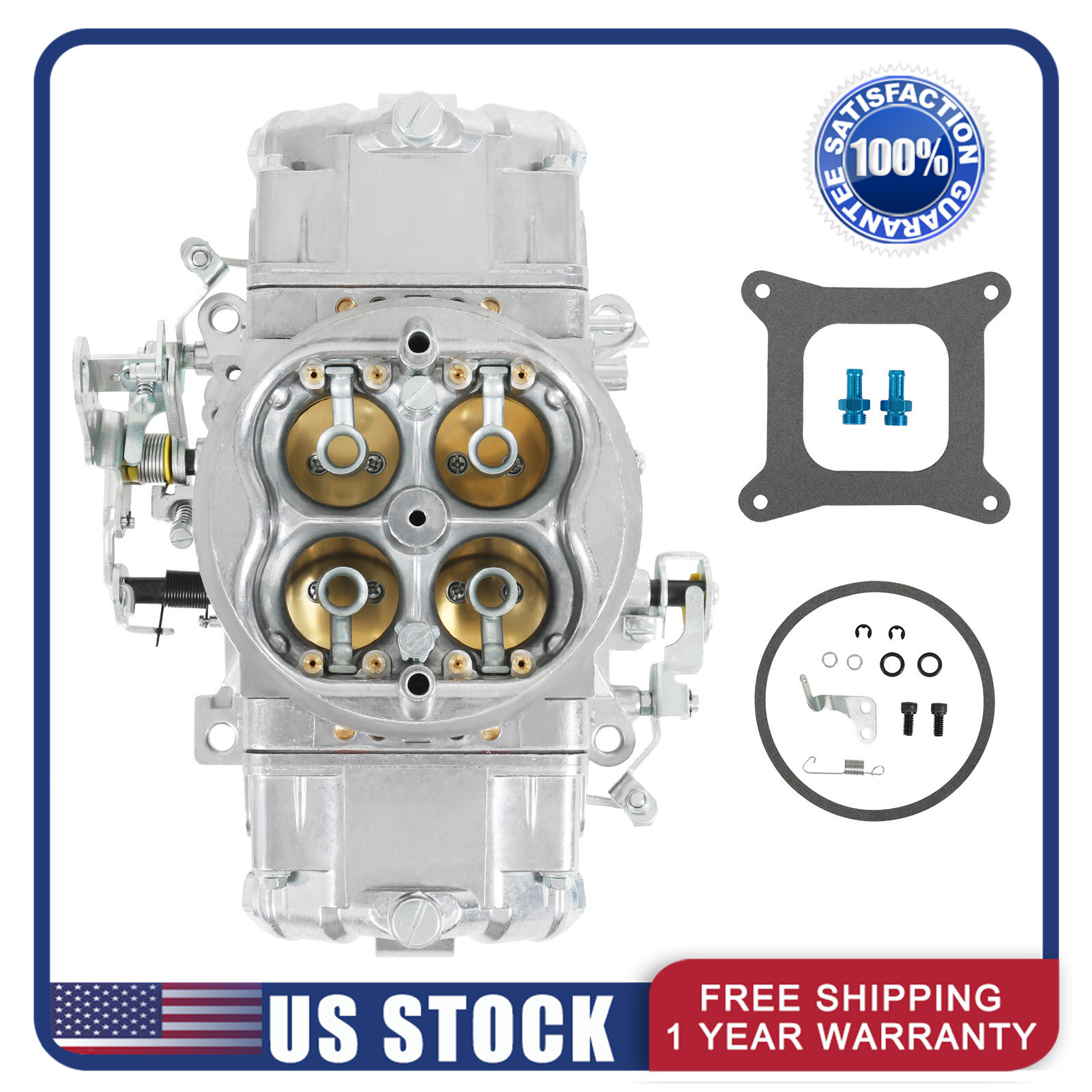 Performance Race Carburetor Double Pumper Mechanical 4 Barrel BR-67201 850CFM