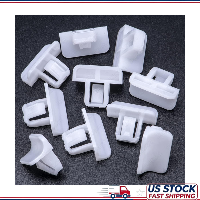 10pcs 68225214AA Bumper Fascia Fender Flare Grille Moulding Clips ChColor: 10pcs