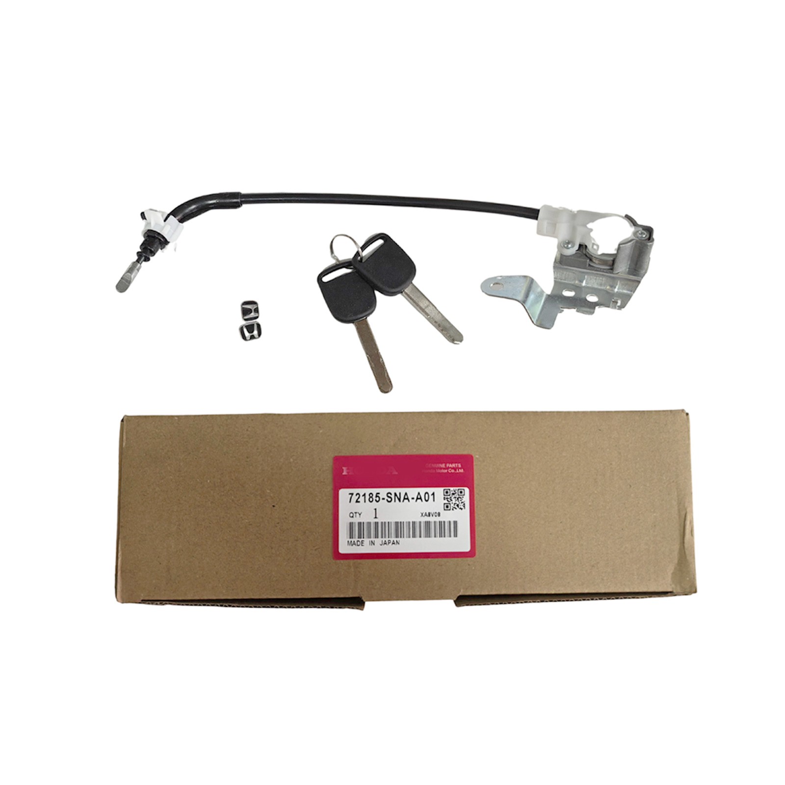 OEM For Honda CIVIC 2006-11 Driver Door Lock Cylinder & 2 Keys 72185-SNA-A01 NEW