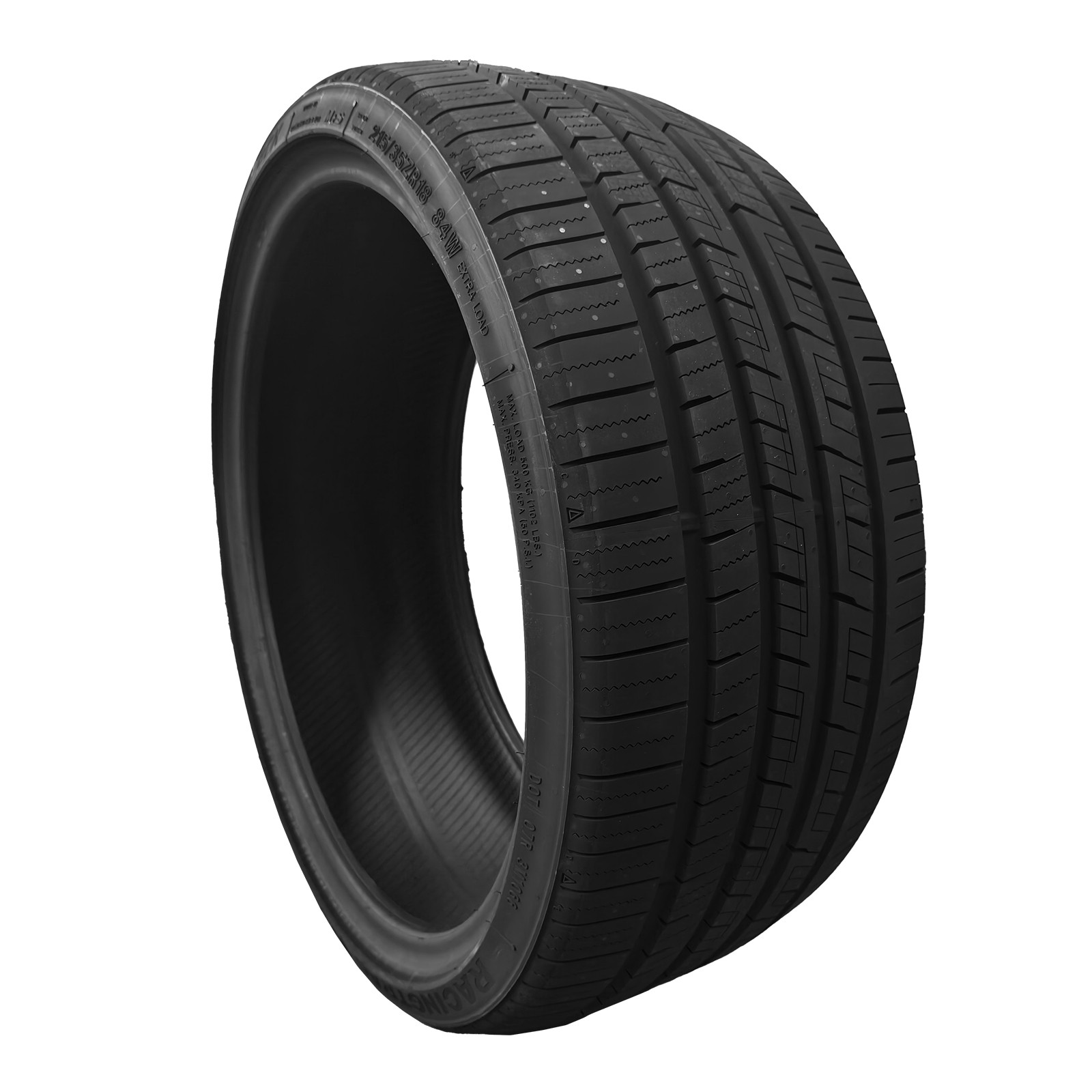 RACING 215/50ZR17 95W Tire UHP Durable for Daily Driving 7.7mm Tread 420AA