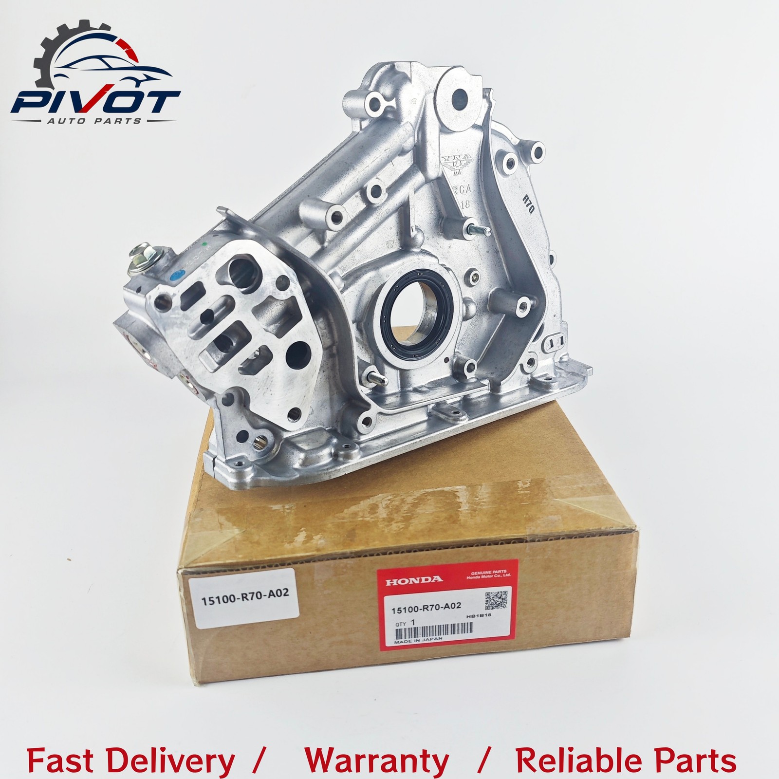 15100-R70-A02 OEM Oil Pump For Honda Accord Odyssey 3.5L V6 2007-2017 RDX 13-15
