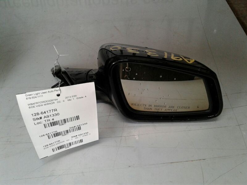 Passenger Side View Mirror Power Heated Fits 12-13 BMW 528i 82111