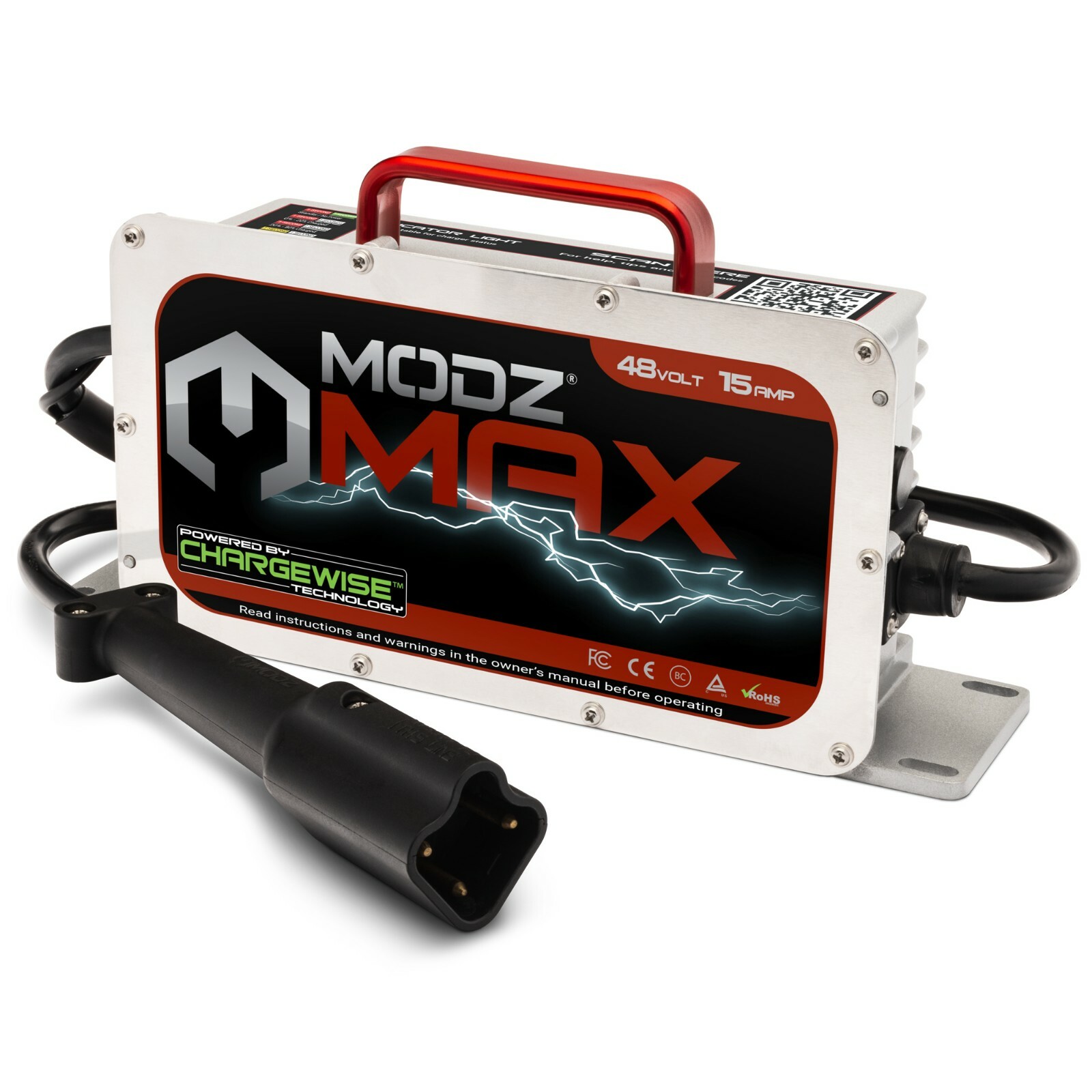 MODZ Max48 15 AMP Yamaha G29 Drive Battery Charger for 48 Volt Golf Carts MODZ Max48 15 AMP Yamaha G29 Drive Battery Charger for 48 Volt Golf Carts
