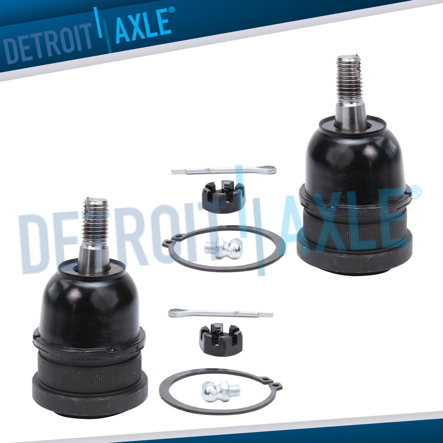 Both (2) New Driver & Passenger Side Front Upper Ball Joints for Ford Explorer