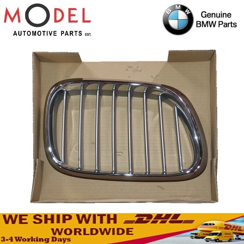 BMW GENUINE FRONT RADIATOR RIGHT KIDNEY GRILLE 51138250052