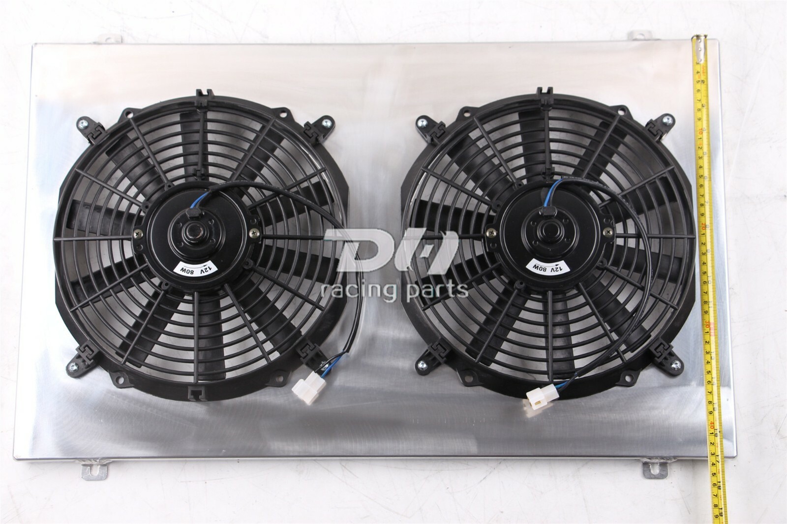 161 Aluminum Shroud+Fans Fits 1973-1986 Chevy/GMC C/K C10 C20 C30 K30 Pickup 28
