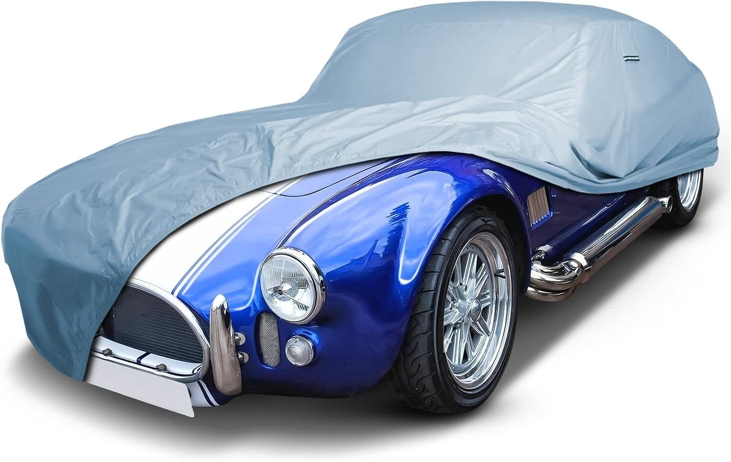 Heavy Duty Car Cover for 1965-1967 AC Shelby Cobra 427 MkIII Roadster - Sky Gray
