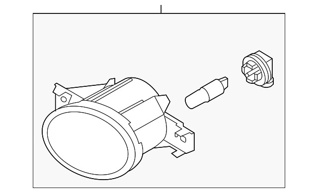 Genuine Infiniti Fog Lamp Assembly 261509B91D