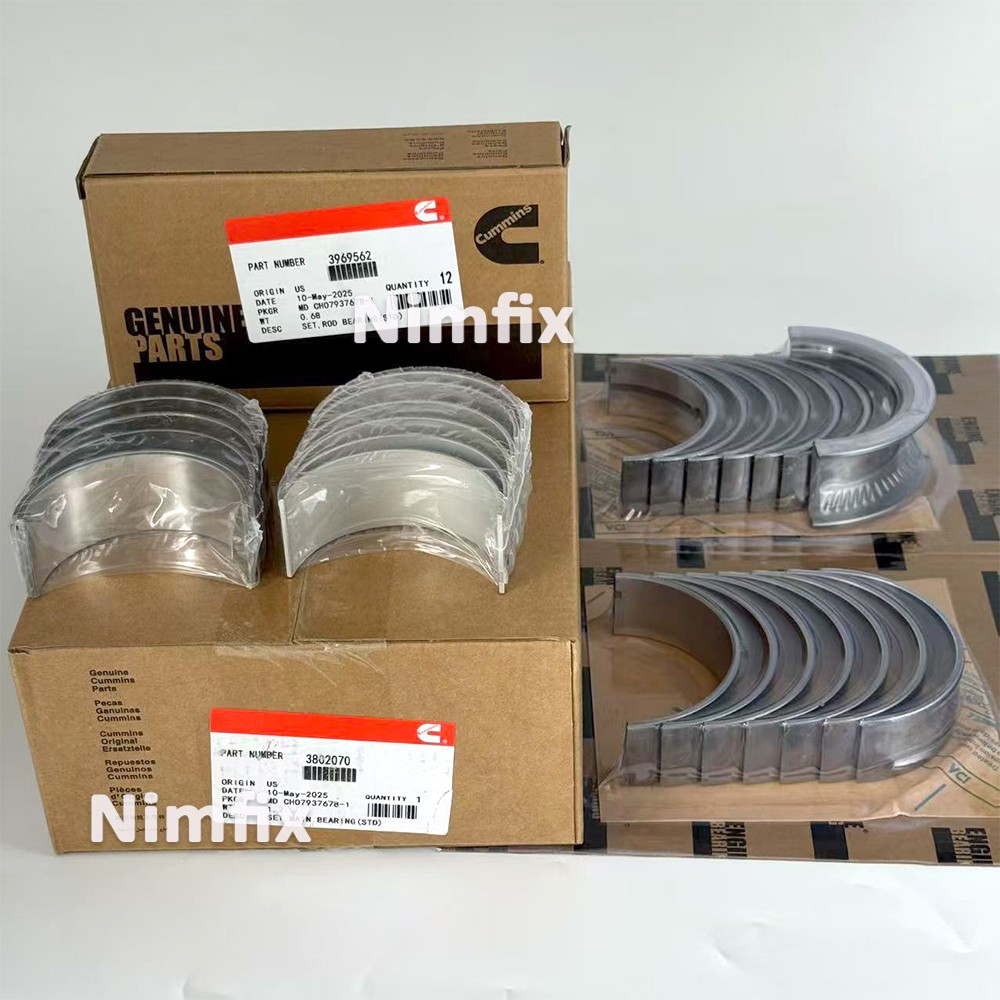 Rod & Main Crankshaft Bearing STD Standard Kit For Cummins Dodge 5.9 6.7 12V 24V