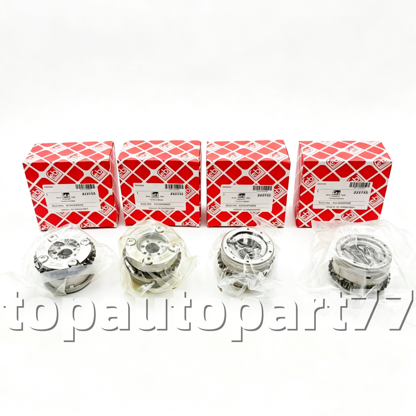 4Pcs Camshaft Adjuster Set Fits Mercedes Benz W212 W221 W166 M276 3.0L 3.5L