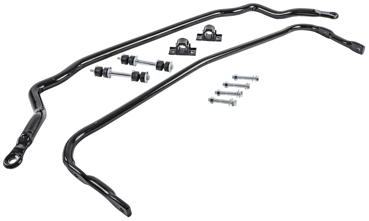 JEGS Front and Rear Sway Bar Kit Fits Select 1964-1972 Buick, Chevrolet,