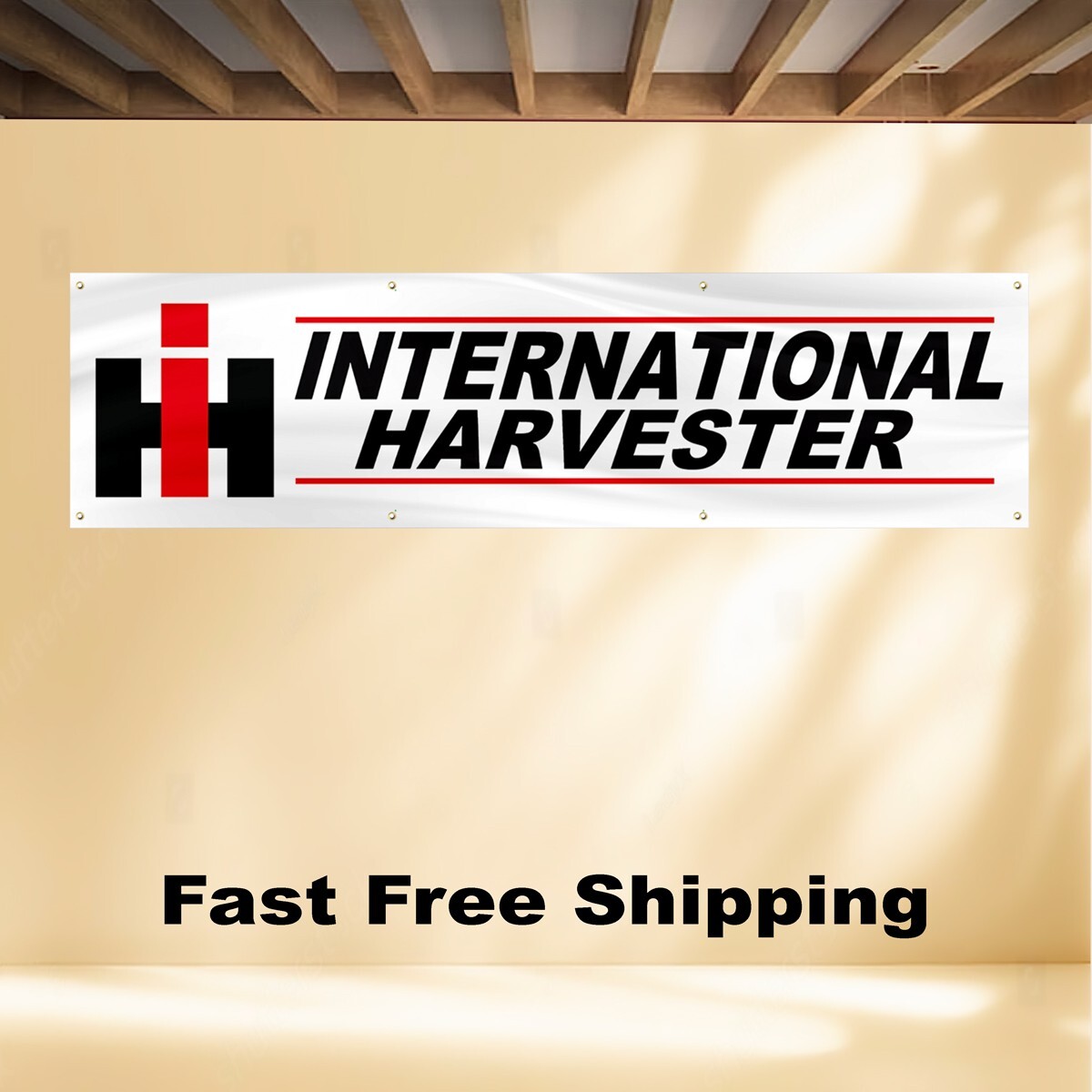 INTERNATIONAL HARVESTER 2\'X8\' BANNER FLAG