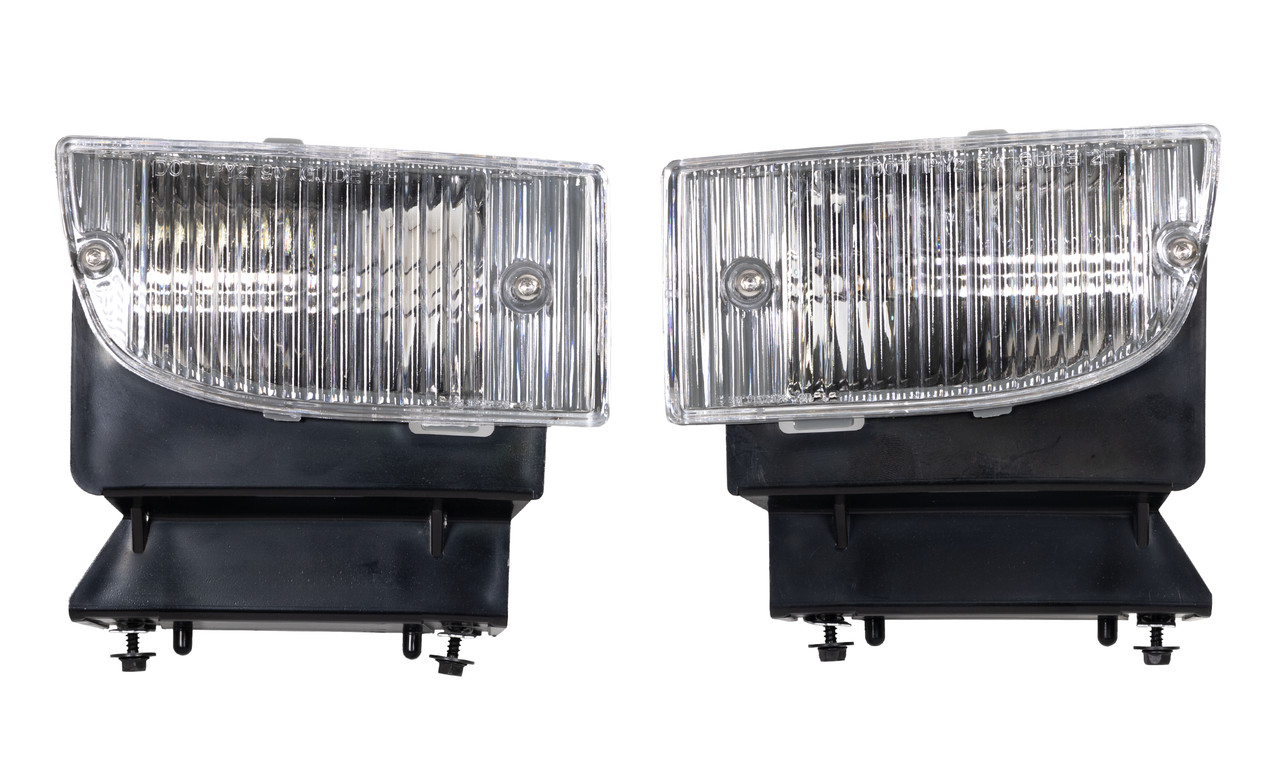 1991-1992 Pontiac Firebird Front Bumper Park Lamps Turn Signals New Reproduction
