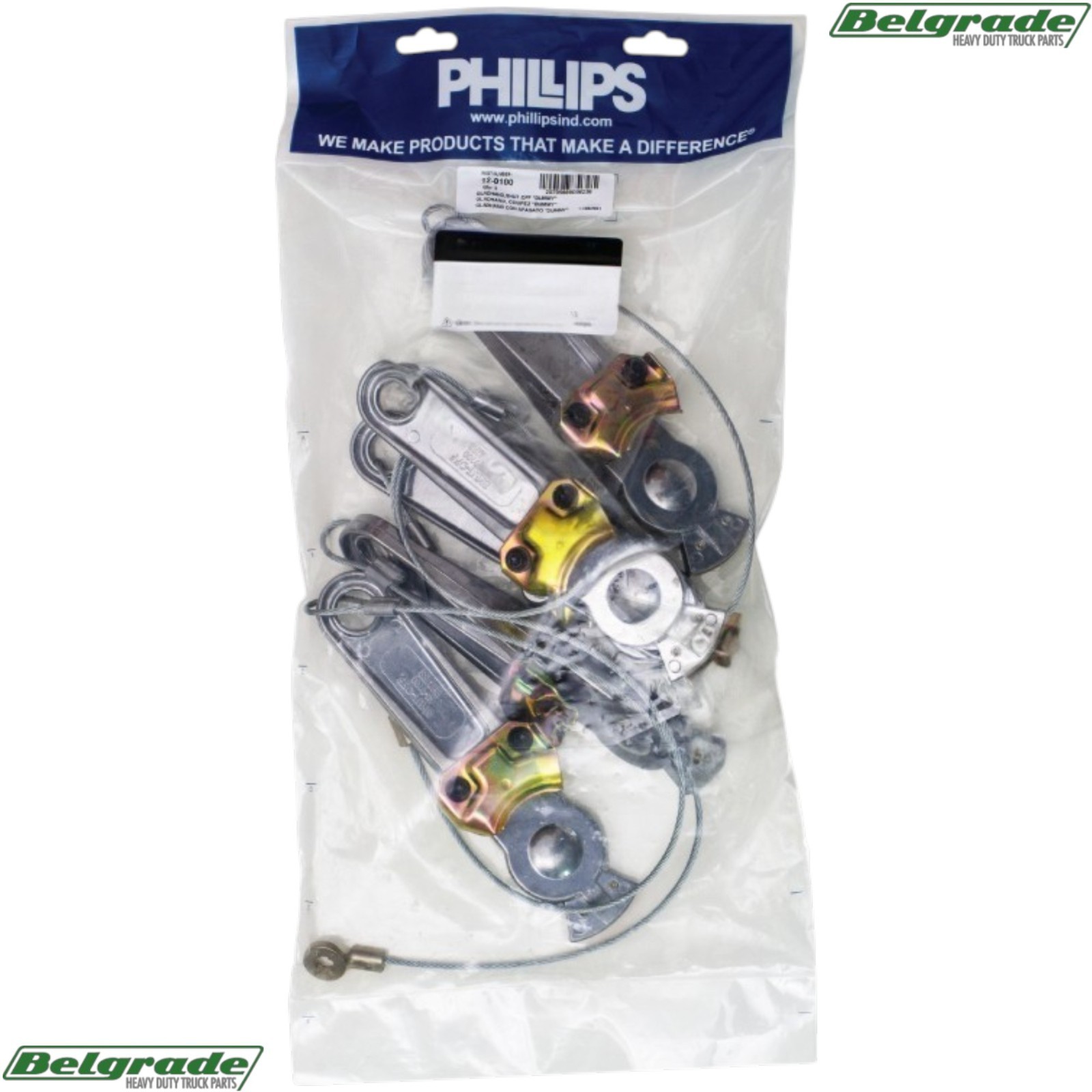 Phillips 12-0100 Genuine Dummy Shutoff Gladhand - Pack of 5