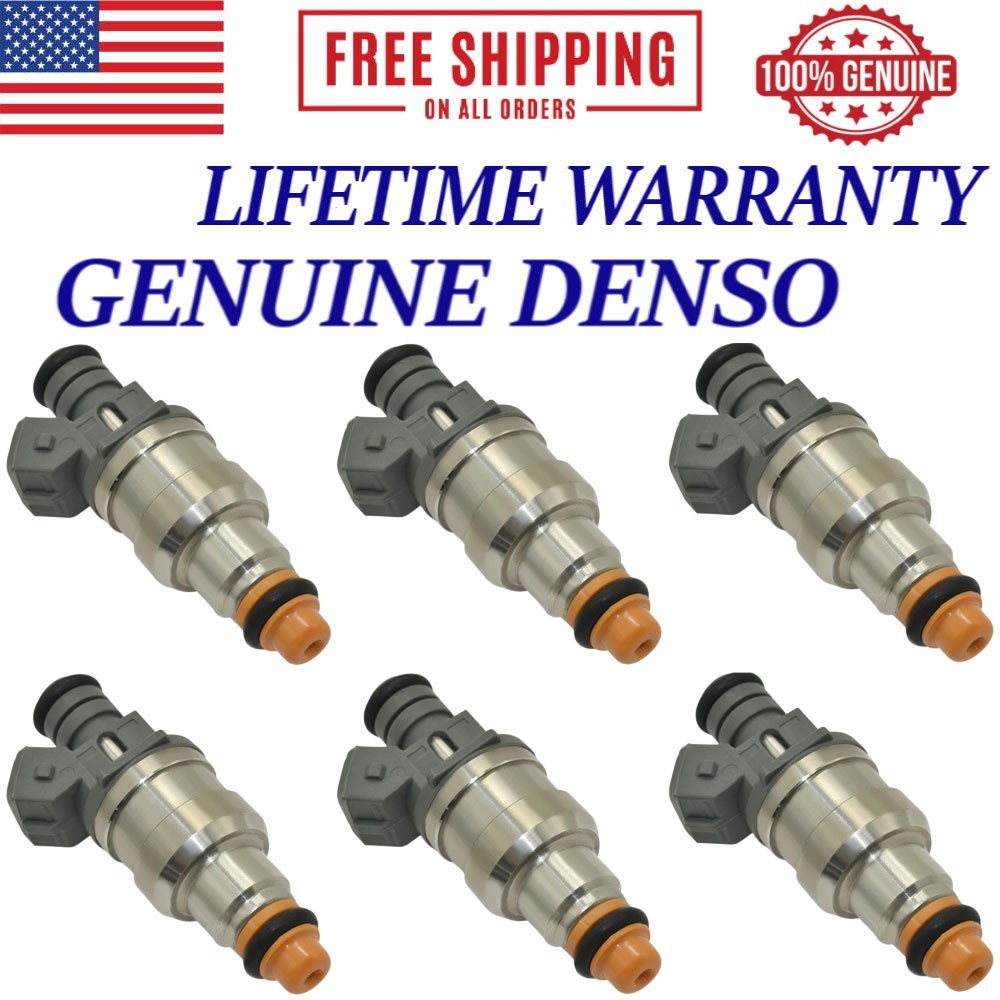 OEM 6x Denso Fuel Injectors Fits 1998-2001 Mazda B3000 Ford Ranger 3.0L XL5E-A2A